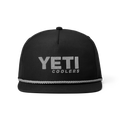 Yeti Coolers® Flat Brim Rope Hat - Black