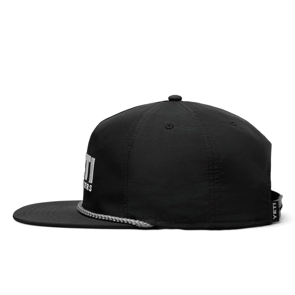 Yeti Coolers® Flat Brim Rope Hat - Black