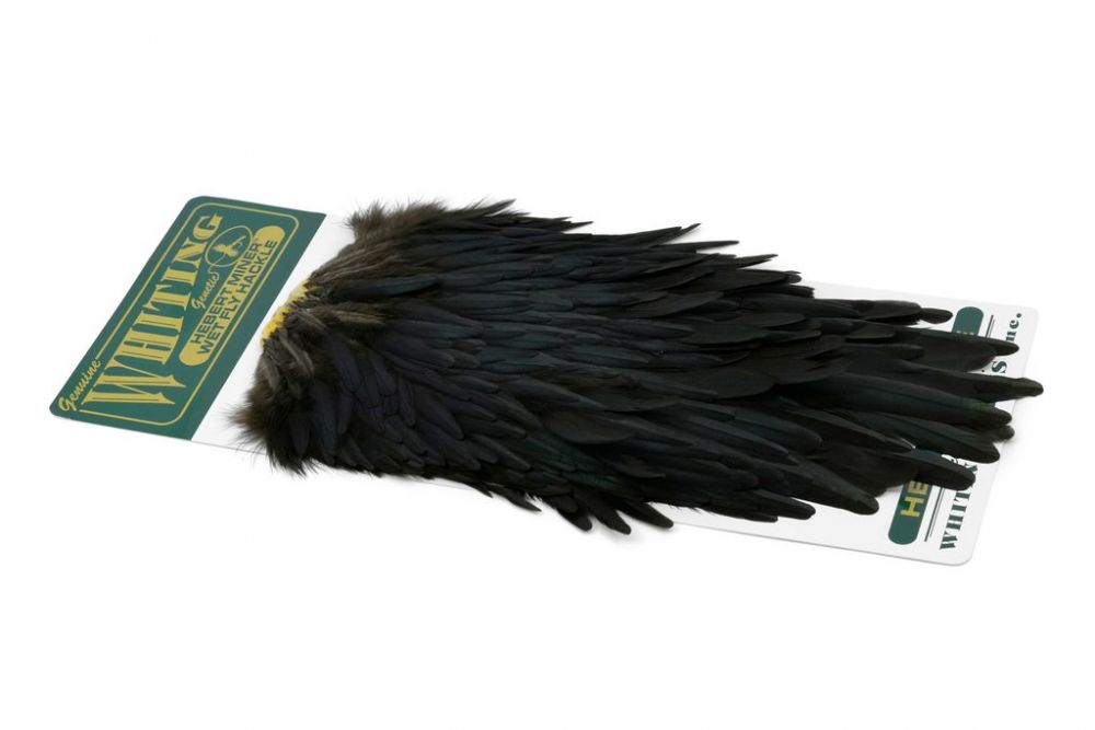 Whiting Hebert Hen Saddle Natural Black