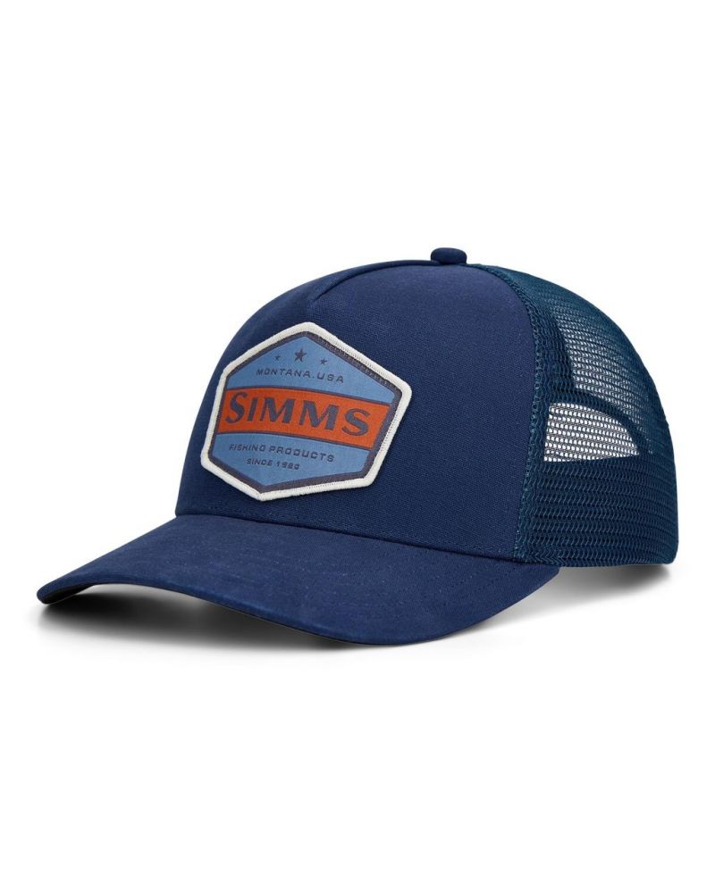 Simms Double Haul Trucker Selvedge H. Badge