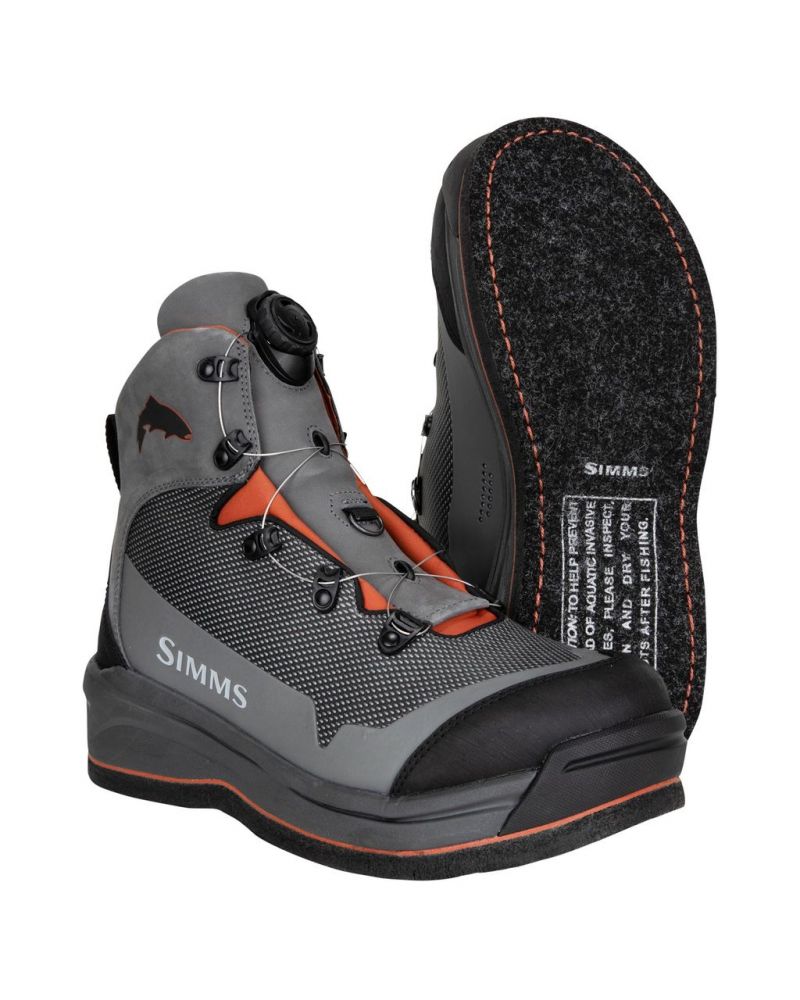 Simms Guide BOA Boot Felt Slate