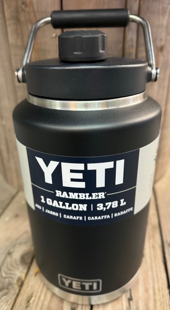 Yeti Rambler® One Gallon (3.8 L) Jug Black