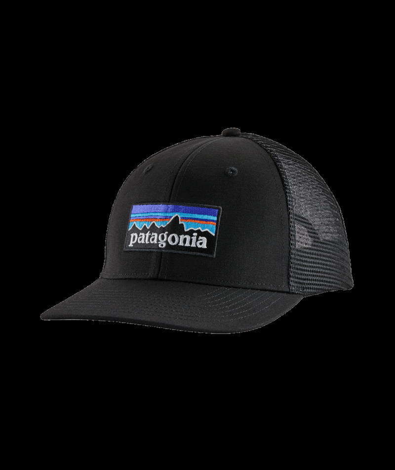 Patagonia P-Logo Trucker Hat - BLK