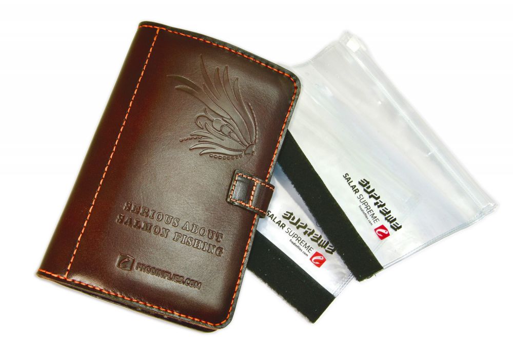 Frödin Flies Leather Fly Wallet - Medium
