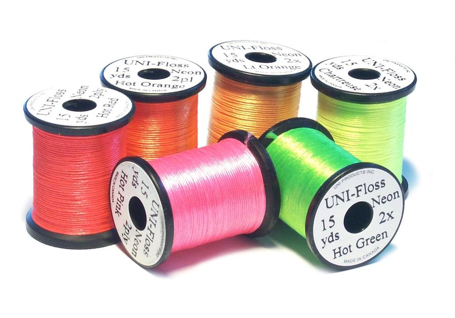 UNI Neon Fluo Floss 15yds