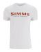 Simms Logo T-Shirt Pure White