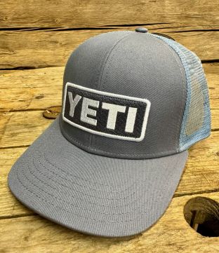 Yeti Logo Badge 60/40 Cotton/Poly Trucker - Indigo