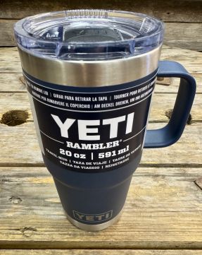 Yeti Rambler Travel Mug 20oz (591ml) Navy